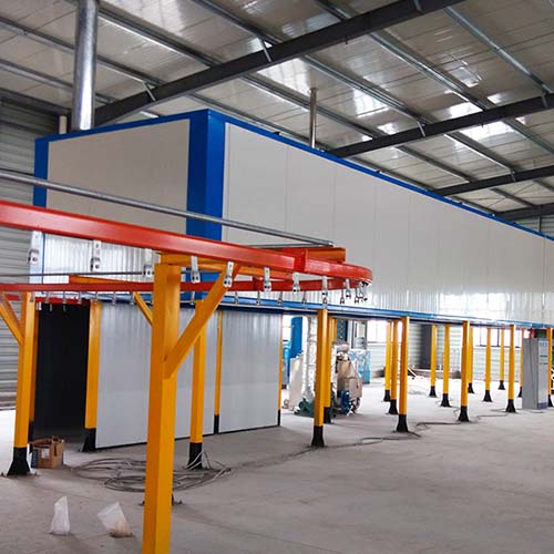 Powder Coat Paint Line System Project Introduction